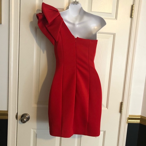 RED DRESS by Aqua dresses - Picture 3 of 5